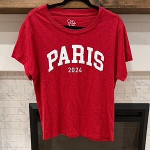 Chaser Red 'Paris 2024' Short Sleeve Tee 3 for $20